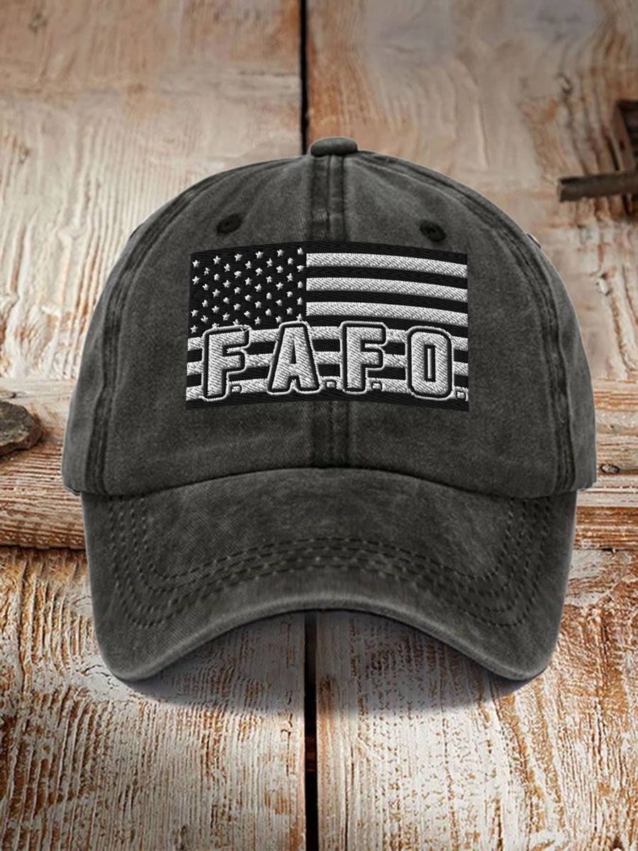 Unisex B2 FAFO Print Hat