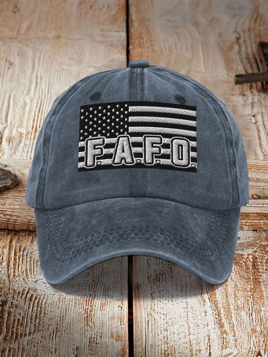 Unisex B2 FAFO Print Hat