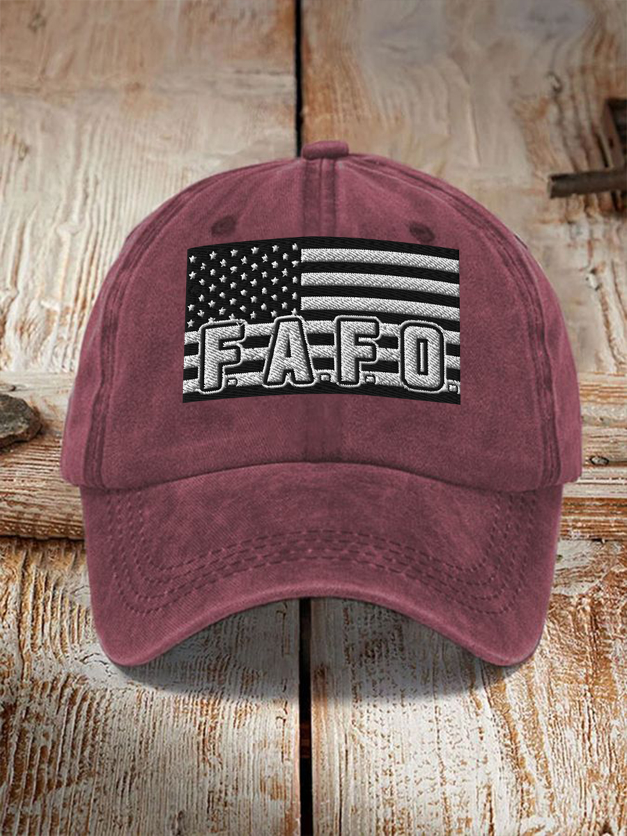Unisex B2 FAFO Print Hat