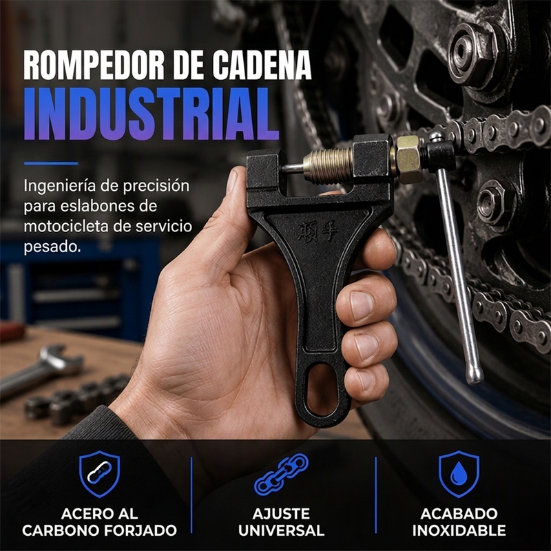 Herramienta rompecadenas para motocicletas