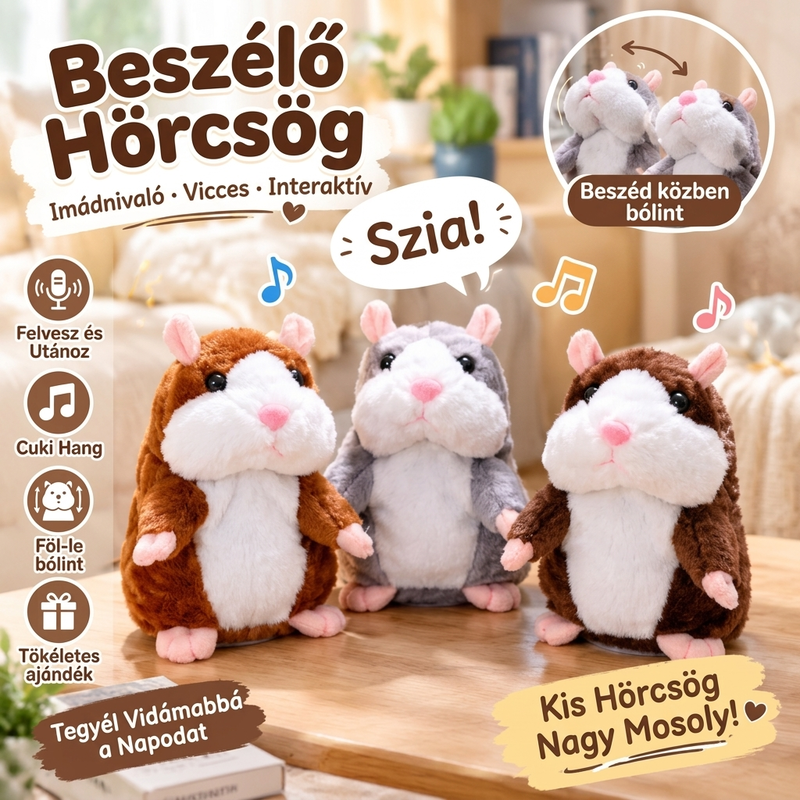 BeszĂ©lĆ Hörcsög PlĂŒss