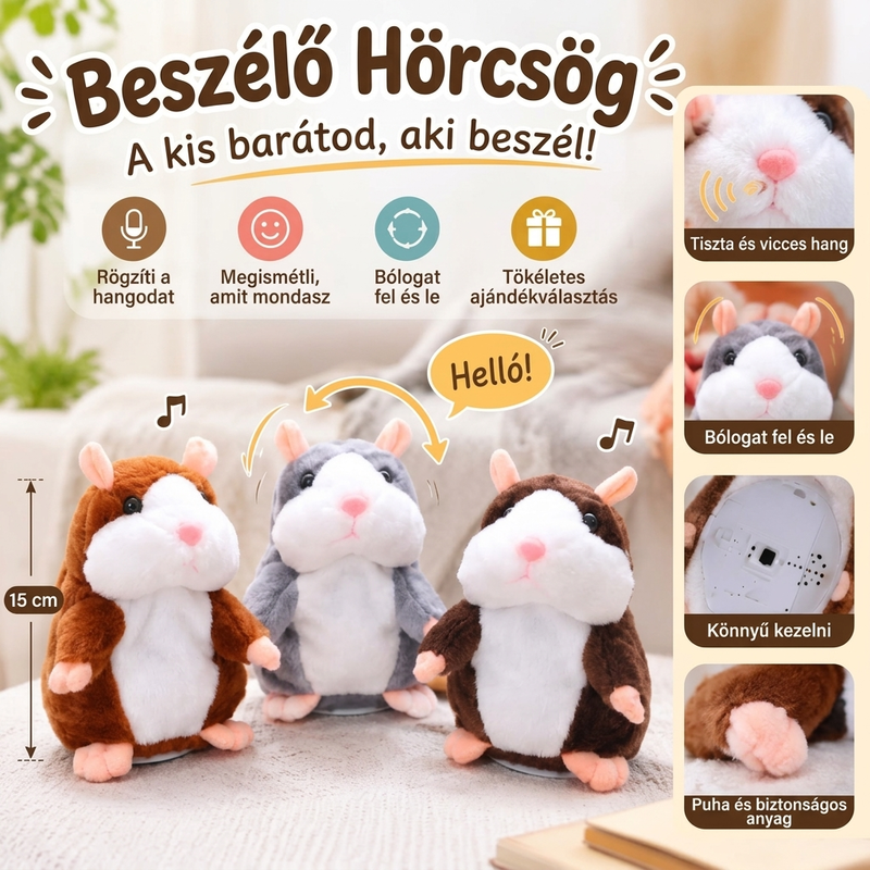 BeszĂ©lĆ hörcsög tulajdonsĂĄgai