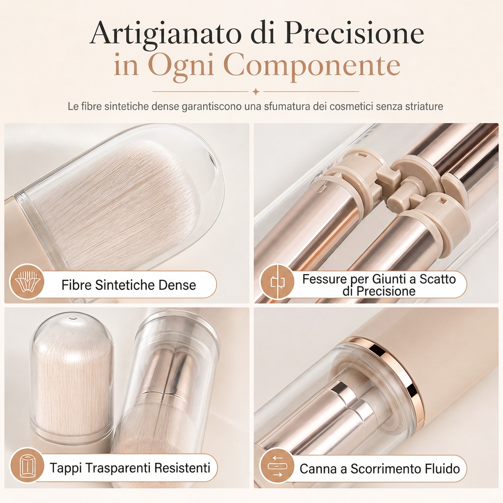 Setole sintetiche ultra morbide