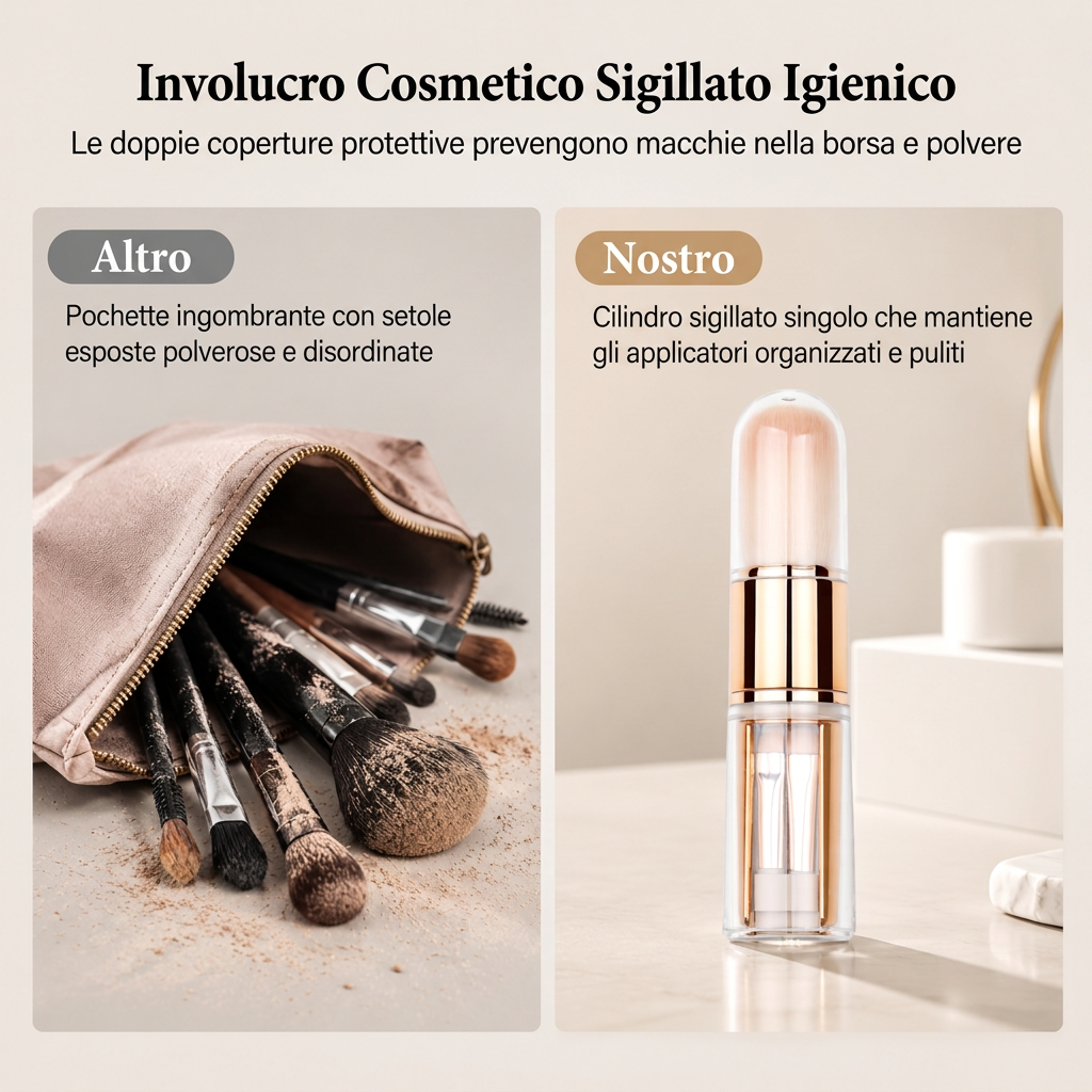 Protezione cosmetica sigillata e igienica