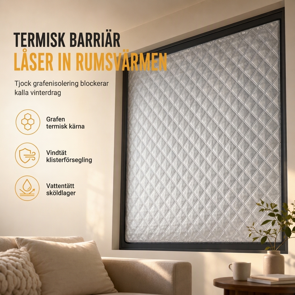 Termisk barriÀr lÄser in rummets vÀrme