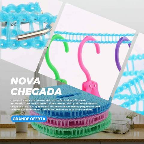 Referência de tamanho do produto: cordas para secar roupa de 5m, 8m e 10m