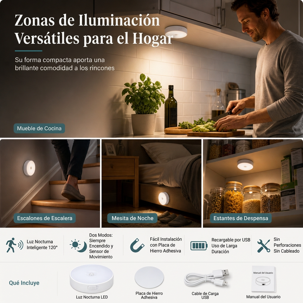 Áreas versátiles para clósets escaleras gabinetes y pasillos