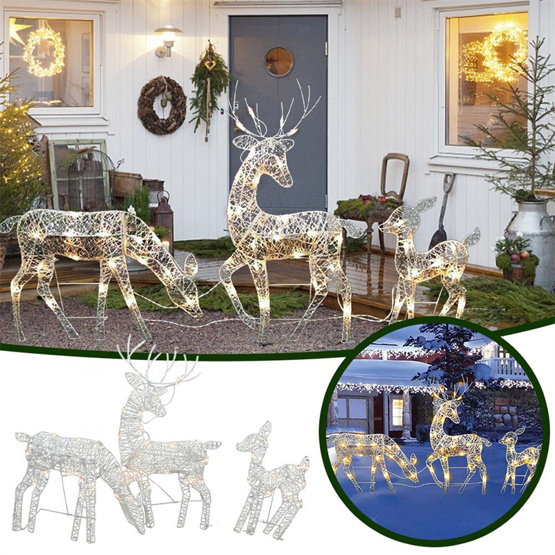 Christmas Elk Decor 1