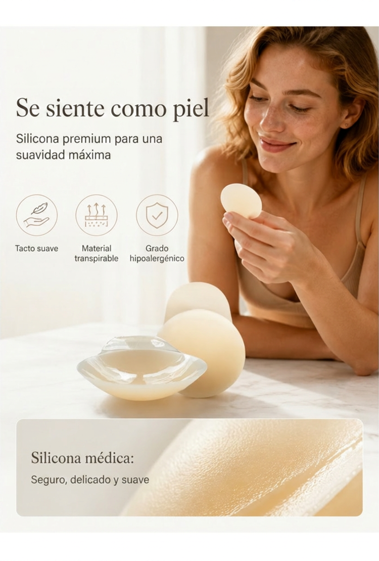 Ideal para vestidos sin espalda