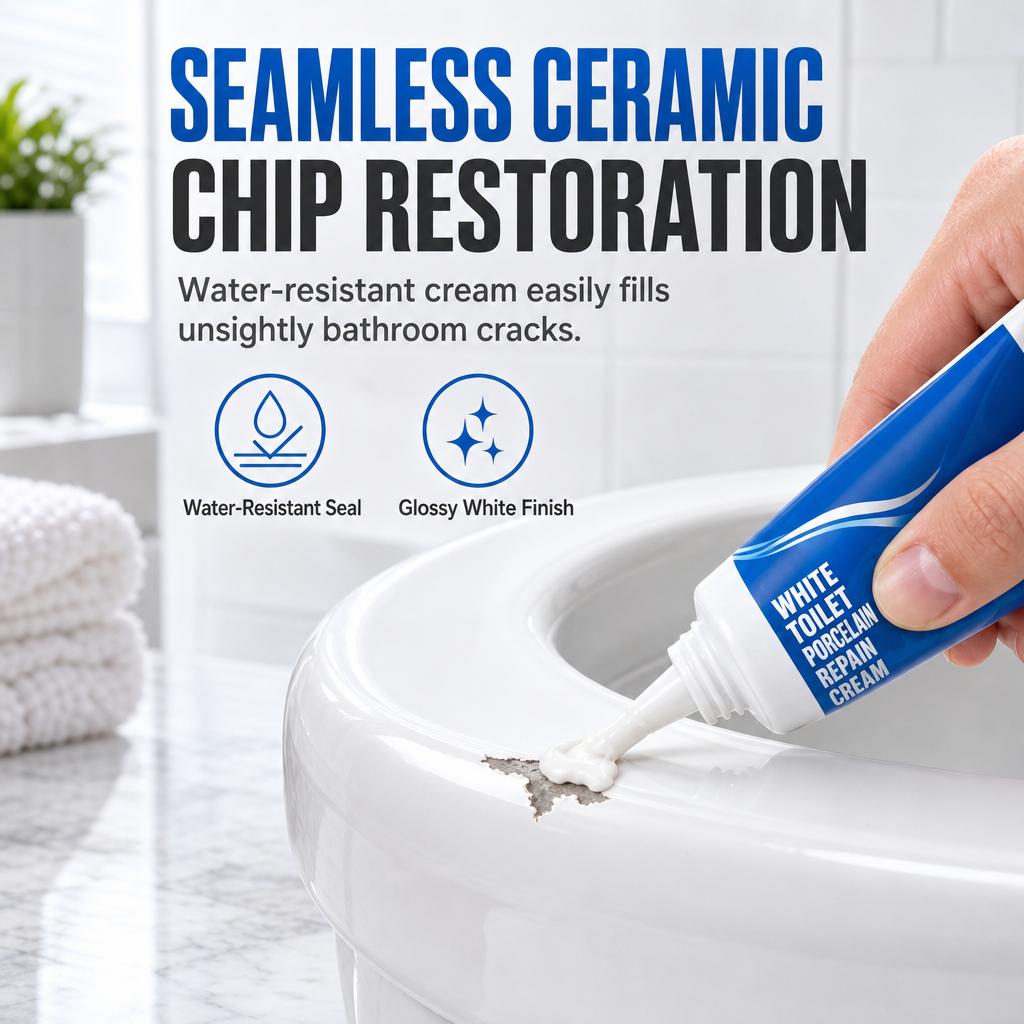 White Porcelain Repair Cream