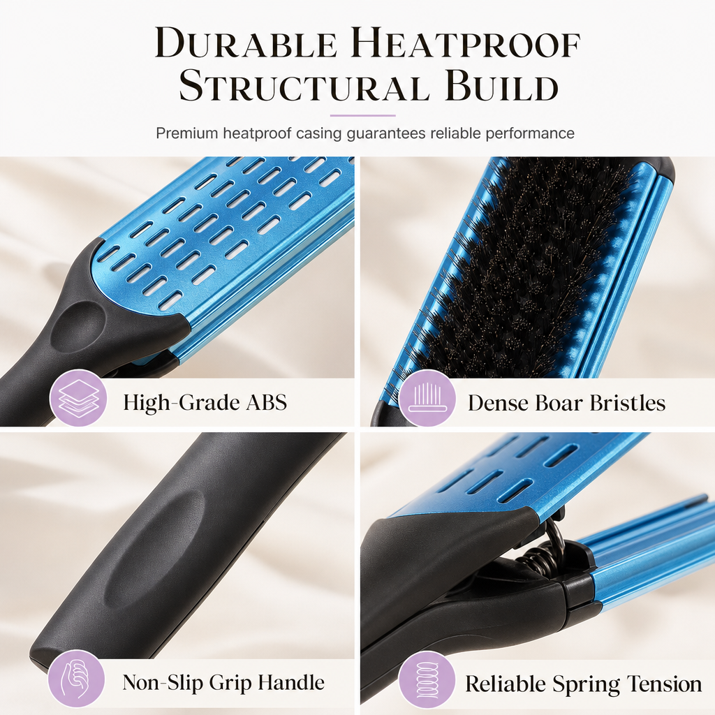 Heat-resistant ABS structure suitable for use with a hair dryer